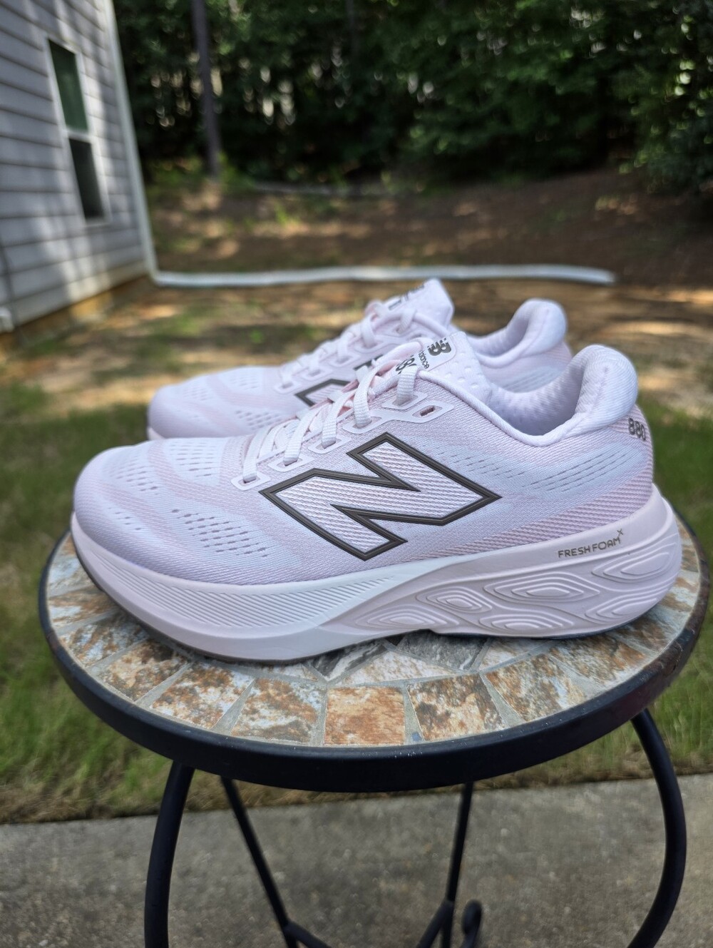 New Balance FF X 880 V15 W880419 Pink Running Shoe Women Sz 7 Men Sz 5.5 Worn 1x - Picture 5 of 11